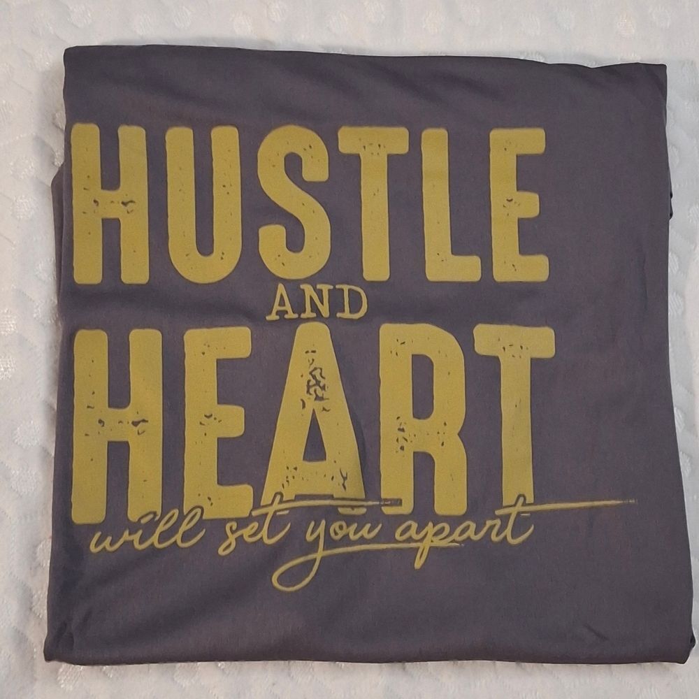 NNWT Hustle And Heart Tee